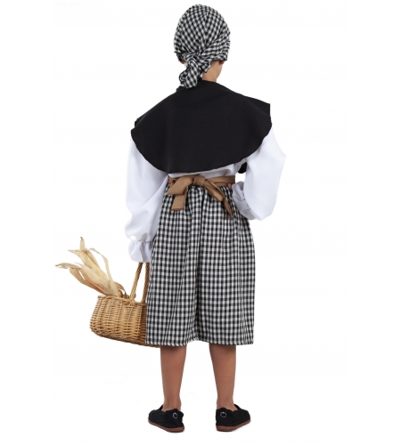 DISFRAZ CASTAÑERA INFANTIL 4 DISFRAZ CASTAÑERA INFANTIL - Imagen 2