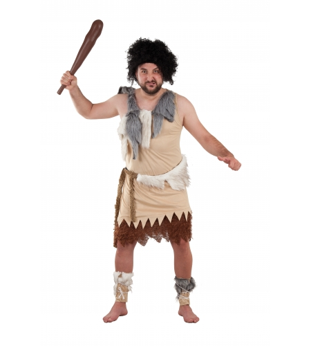 DISFRAZ CAVERNÍCOLA ADULTO 3 DISFRAZ CAVERNÍCOLA ADULTO