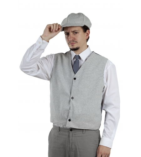 CHALECO GRIS ADULTO 5 CHALECO GRIS ADULTO - Imagen 3