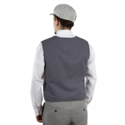 CHALECO GRIS ADULTO