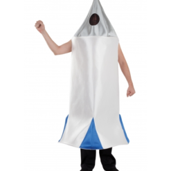 DISFRAZ COHETE ESPACIAL ADULTO