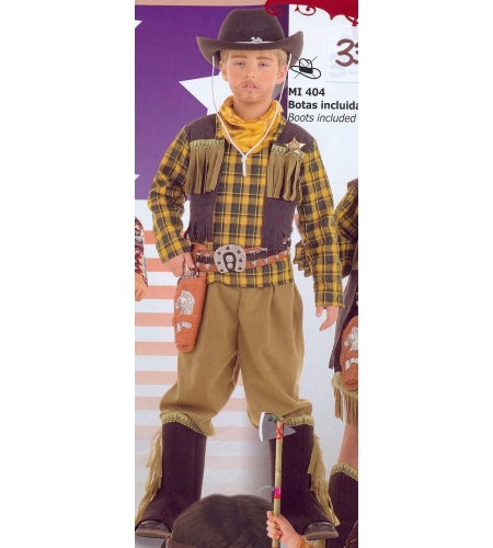 DISFRAZ BANDIDO VAQUERO INFANTIL 3 DISFRAZ BANDIDO VAQUERO INFANTIL
