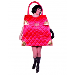 DISFRAZ BOLSO ROJO ADULTO