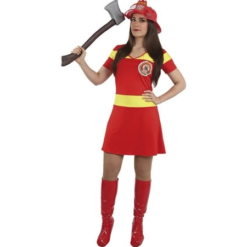 DISFRAZ BOMBERA ADULTO