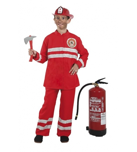 DISFRAZ BOMBERO INFANTIL 3 DISFRAZ BOMBERO INFANTIL