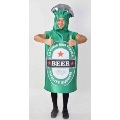 DISFRAZ BOTELLA DE CERVEZA ADULTO