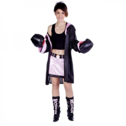 DISFRAZ BOXEADORA ADULTO