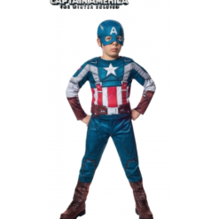 DISFRAZ CAPITAN AMÉRICA MUSCULOSO INFANTIL