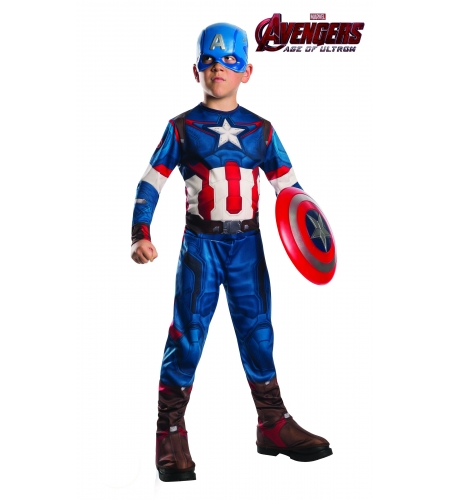 DISFRAZ CAPITÁN AMÉRICA NIÑO 3 DISFRAZ CAPITÁN AMÉRICA NIÑO