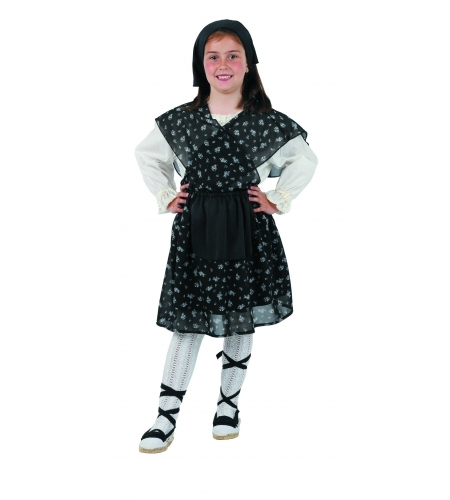 DISFRAZ CASTAÑERA INFANTIL 3 DISFRAZ CASTAÑERA INFANTIL