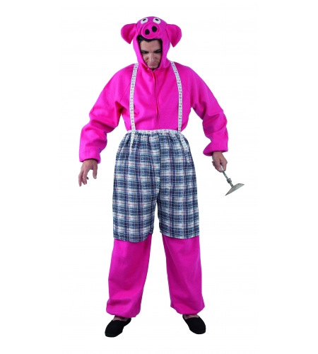DISFRAZ CERDITO VALIENTE ADULTO 3 DISFRAZ CERDITO VALIENTE ADULTO