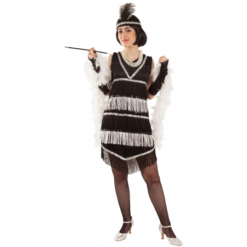 DISFRAZ CHARLESTON FLECOS