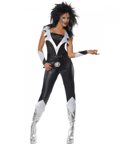 DISFRAZ ROCKERA MUJER 3 DISFRAZ ROCKERA MUJER