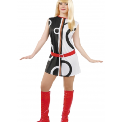 DISFRAZ CHICA YE YE ADULTO