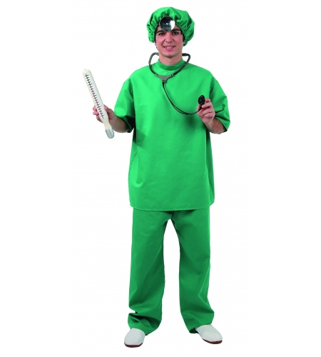 DISFRAZ CIRUJANO ADULTO 3 DISFRAZ CIRUJANO ADULTO