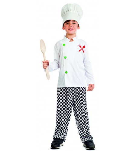 DISFRAZ COCINERO INFANTIL 3 DISFRAZ COCINERO INFANTIL