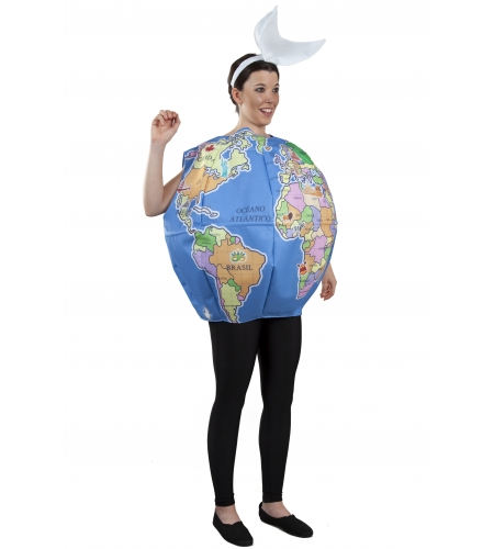 DISFRAZ BOLA DEL MUNDO ADULTO 3 DISFRAZ BOLA DEL MUNDO ADULTO