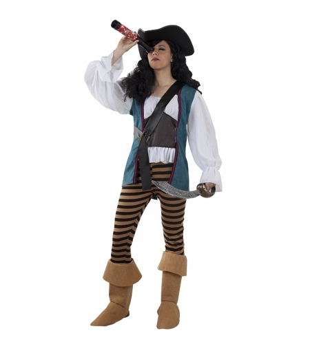 DISFRAZ PIRATESA MUJER 3 DISFRAZ PIRATESA MUJER