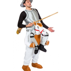 DISFRAZ DON QUIJOTE A CABALLO