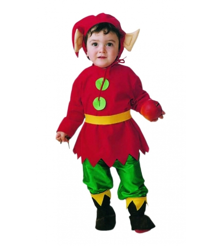 DISFRAZ DUENDE BEBÉ 3 DISFRAZ DUENDE BEBÉ