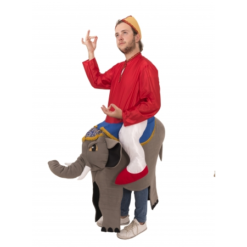 DISFRAZ ELEFANTE CON HINDU ADULTO