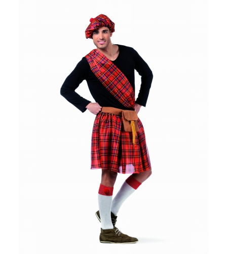 DISFRAZ ESCOCÉS ROJO ANGUS 3 DISFRAZ ESCOCÉS ROJO ANGUS