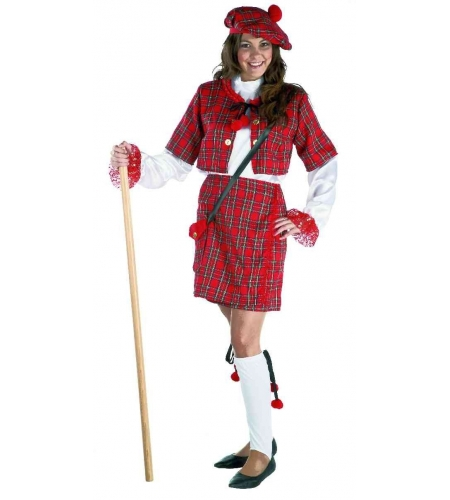 DISFRAZ ESCOCESA ADULTO 3 DISFRAZ ESCOCESA ADULTO