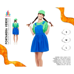 DISFRAZ FONTANERA VERDE