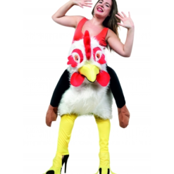 DISFRAZ GALLINA BLANCA ADULTO