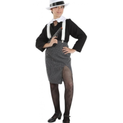 DISFRAZ GÁNSTER CHICA