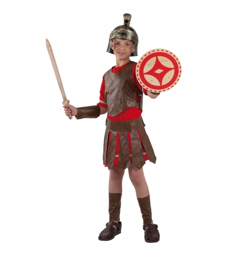 DISFRAZ GUERRERO ROMANO INFANTIL 3 DISFRAZ GUERRERO ROMANO INFANTIL