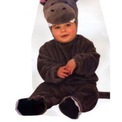 DISFRAZ HIPOPÓTAMO BEBÉ