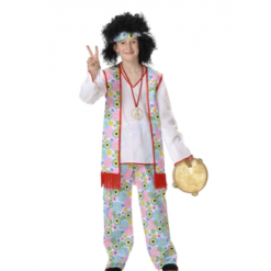 DISFRAZ HIPPIE NIÑO