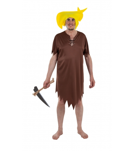 DISFRAZ HOMBRE DE LAS CAVERNAS MARRÓN 3 DISFRAZ HOMBRE DE LAS CAVERNAS MARRÓN