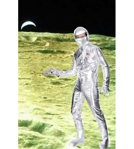DISFRAZ HOMBRE DEL ESPACIO ADULTO 4 DISFRAZ HOMBRE DEL ESPACIO ADULTO - Imagen 2