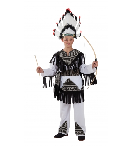 DISFRAZ INDIO CHEROKEE INFANTIL (MODELO NUEVO) 3 DISFRAZ INDIO CHEROKEE INFANTIL (MODELO NUEVO)
