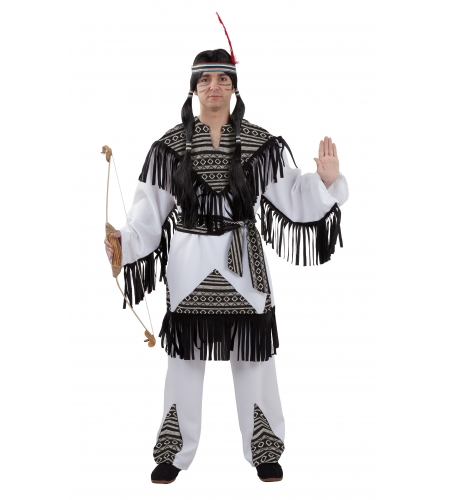 DISFRAZ INDIO CHEROKEE ADULTO (MODELO NUEVO) 3 DISFRAZ INDIO CHEROKEE ADULTO (MODELO NUEVO)