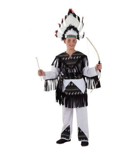 DISFRAZ INDIO CHEROKEE INFANTIL (MODELO ANTIGUO) 3 DISFRAZ INDIO CHEROKEE INFANTIL (MODELO ANTIGUO)
