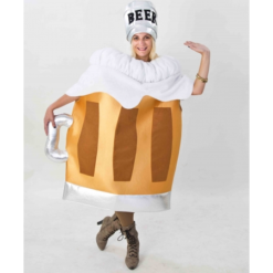 DISFRAZ JARRA DE CERVEZA ADULTO