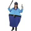 DISFRAZ JEFA DE POLICÍA GORDA 1 DISFRAZ JEFA DE POLICÍA GORDA -Magasin Comarfi disfraz jefa de policia infantil