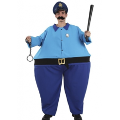 DISFRAZ JEFE DE POLICÍA GORDO