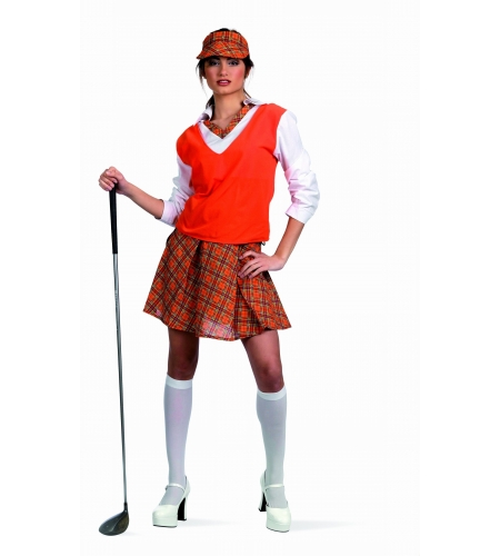 DISFRAZ JUGADORA DE GOLF MUJER 3 DISFRAZ JUGADORA DE GOLF MUJER