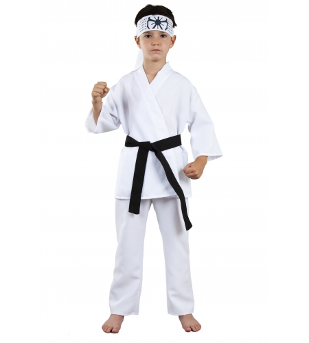 DISFRAZ KARATEKA BLANCO INFANTIL 3 DISFRAZ KARATEKA BLANCO INFANTIL