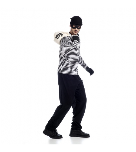 DISFRAZ LADRÓN ADULTO 5 DISFRAZ LADRÓN ADULTO - Imagen 3