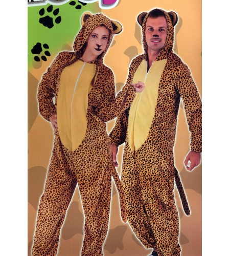 DISFRAZ LEOPARDO ADULTO 3 DISFRAZ LEOPARDO ADULTO