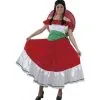 DISFRAZ MEJICANA MUJER -Magasin Comarfi disfraz mejicana mujer