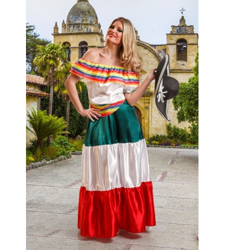 DISFRAZ MEJICANA ADULTO 3 DISFRAZ MEJICANA ADULTO