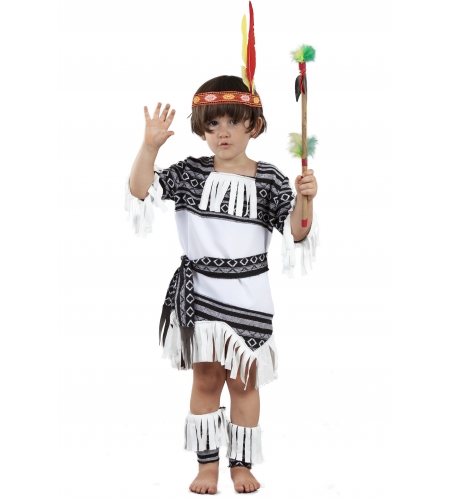 DISFRAZ INDIA CHEROKEE BEBÉ 3 DISFRAZ INDIA CHEROKEE BEBÉ