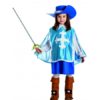 DISFRAZ MOSQUETERA NIÑA -Magasin Comarfi disfraz mosquetera azul 1