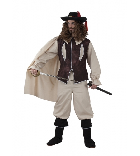 DISFRAZ MOSQUETERO ADULTO 3 DISFRAZ MOSQUETERO ADULTO